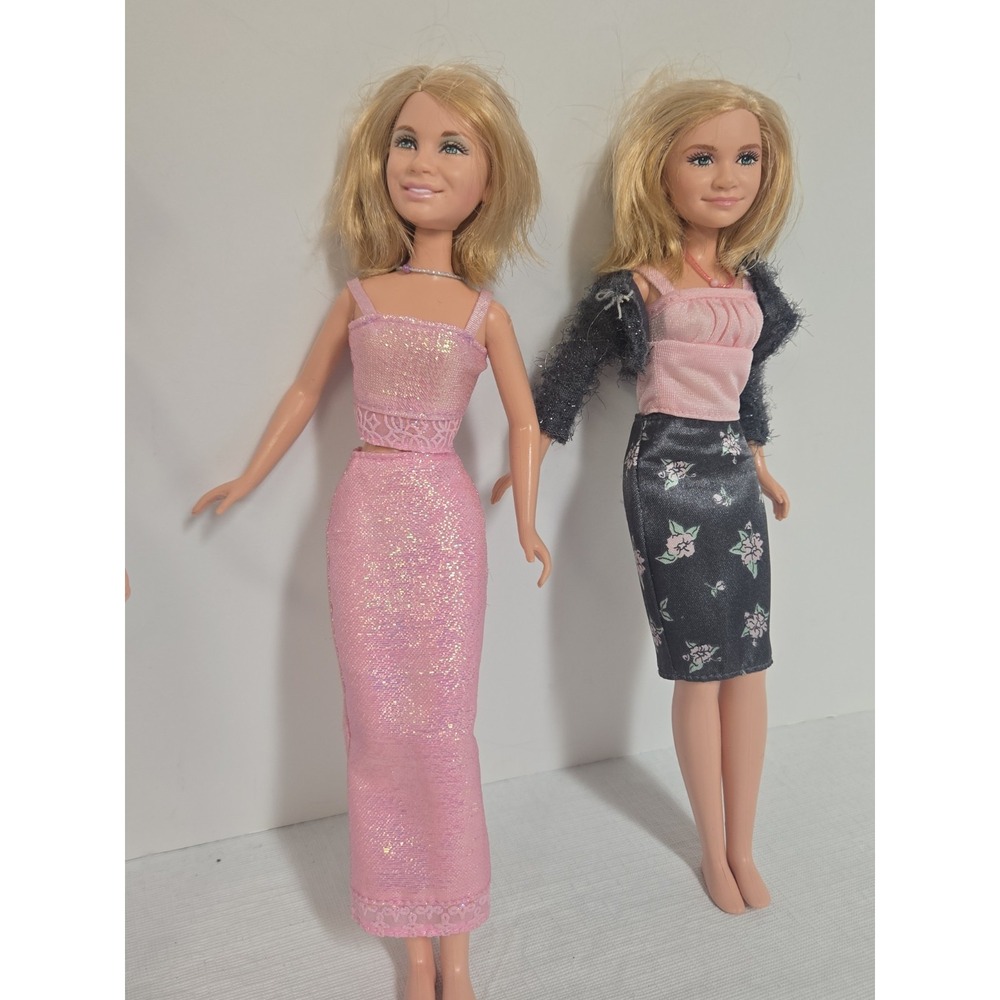 Lot of 3 Mattel Mary-Kate Ashley Olsen Dolls Vintage 1990s 2000s Fashion Dolls - Picture 3 of 14